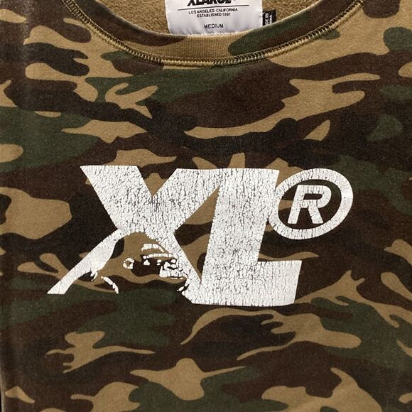 XLarge Brand Camo Sweatshirt Degenerate Ape XLarge Pullover M Men’s - Picture 2 of 5